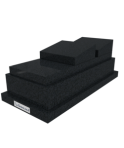 קבורת מכפלה - גרניט שחור