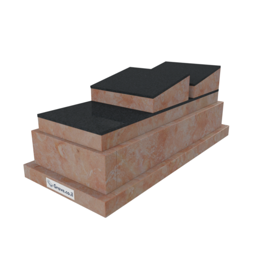 קבורת מכפלה - אבן סלייב גרניט שחור